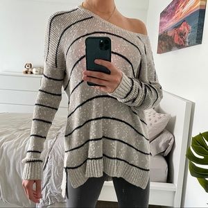 Long Sleeve Knit Sweater - Final Sale